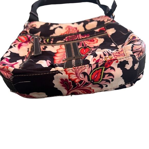 Franco Sarto Women's Multicolor Floral Print Crossbody Bag Size 10" x 10" - Picture 12 of 12